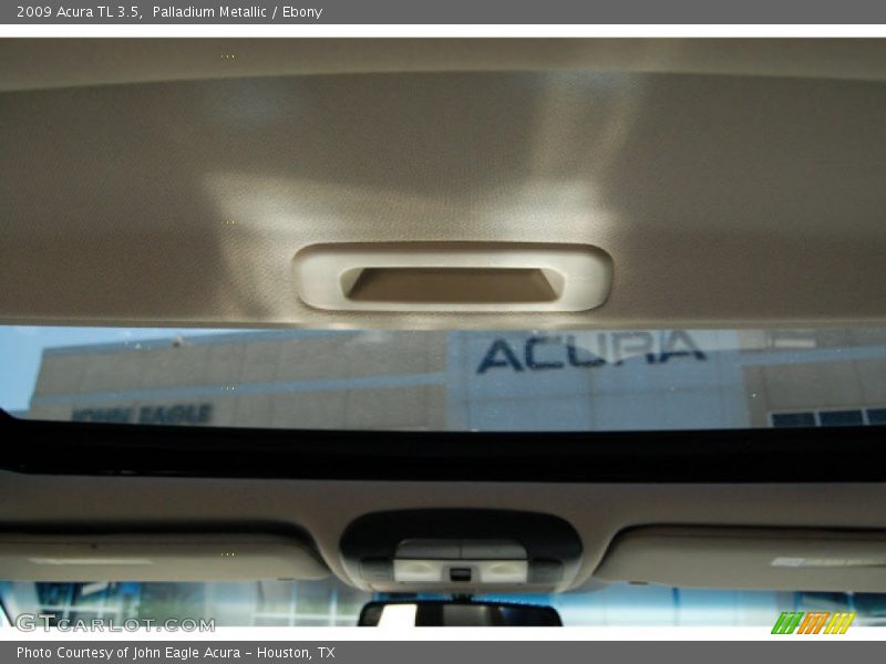 Palladium Metallic / Ebony 2009 Acura TL 3.5