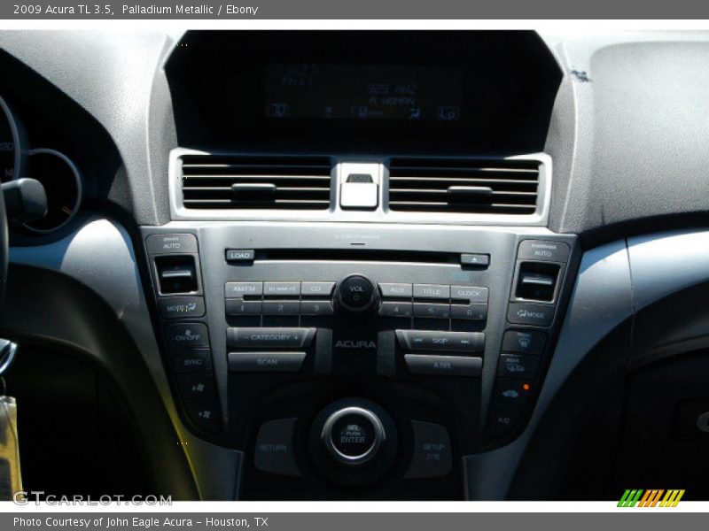 Palladium Metallic / Ebony 2009 Acura TL 3.5