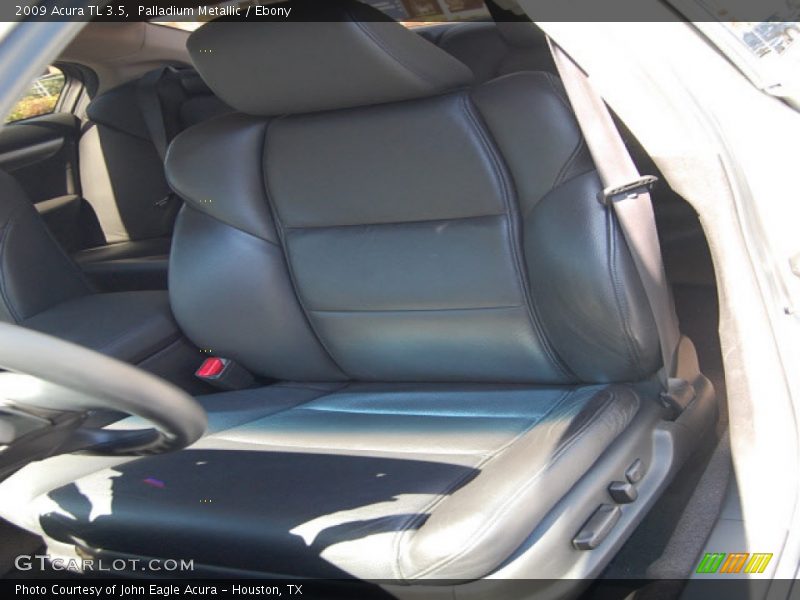 Palladium Metallic / Ebony 2009 Acura TL 3.5