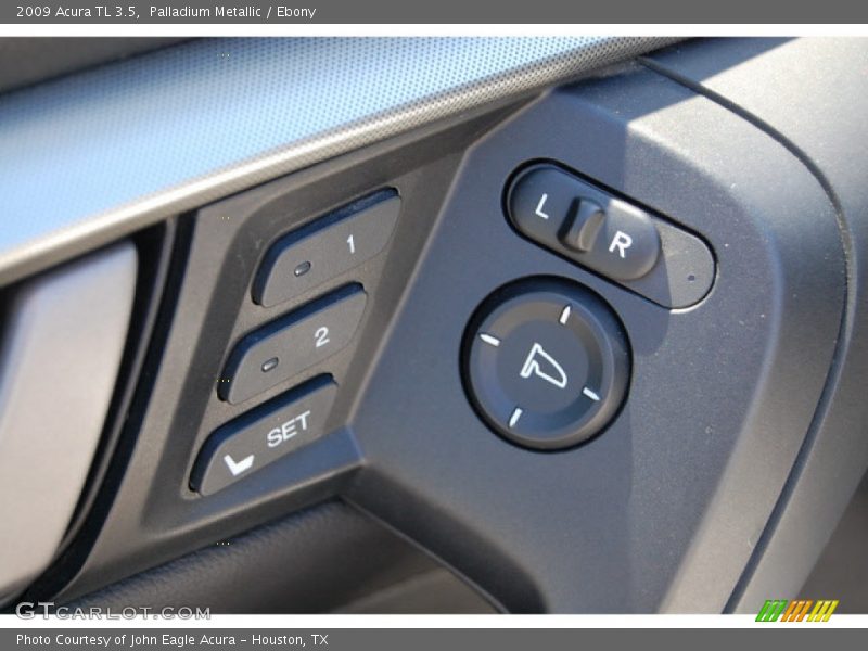 Palladium Metallic / Ebony 2009 Acura TL 3.5