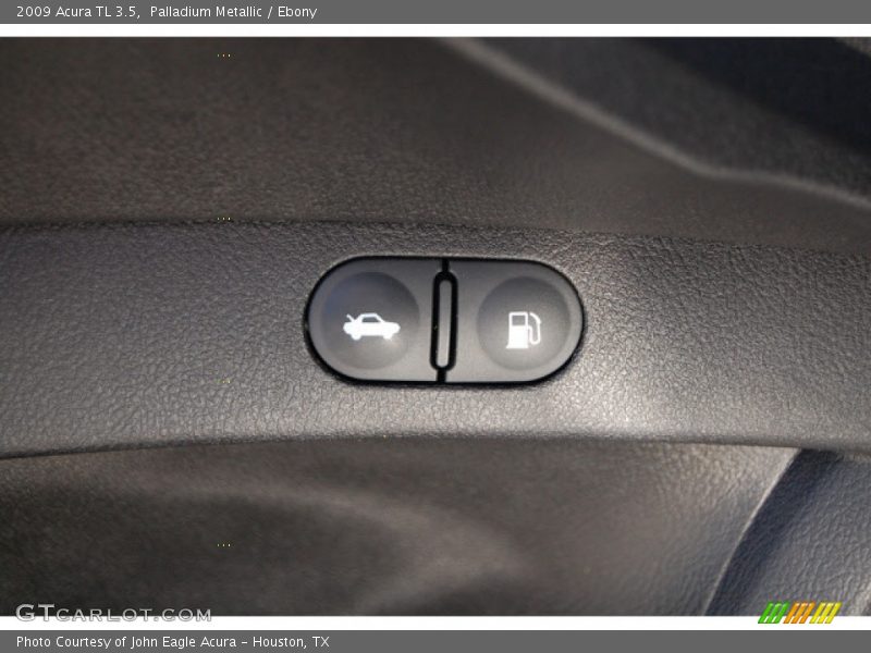 Palladium Metallic / Ebony 2009 Acura TL 3.5