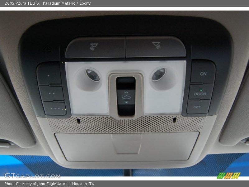 Palladium Metallic / Ebony 2009 Acura TL 3.5