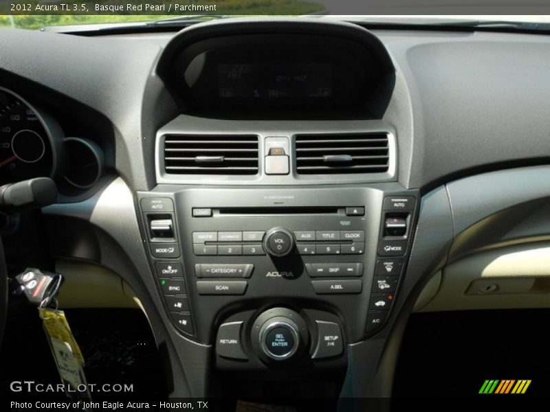 Basque Red Pearl / Parchment 2012 Acura TL 3.5