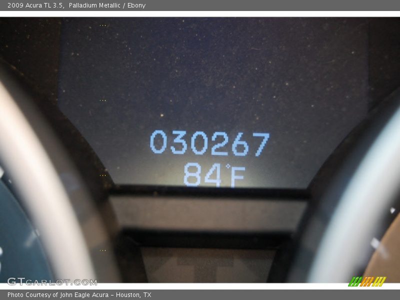 Palladium Metallic / Ebony 2009 Acura TL 3.5