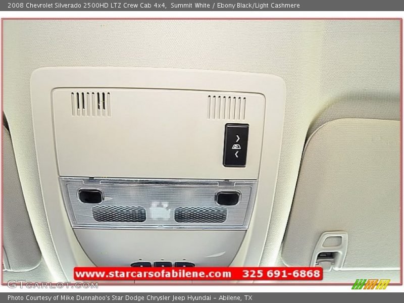 Summit White / Ebony Black/Light Cashmere 2008 Chevrolet Silverado 2500HD LTZ Crew Cab 4x4