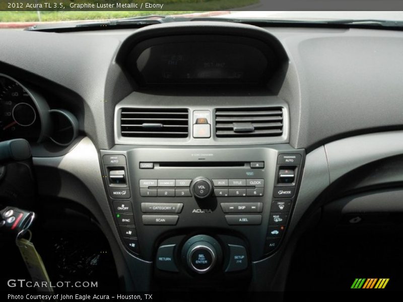 Graphite Luster Metallic / Ebony 2012 Acura TL 3.5