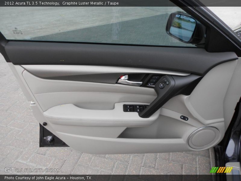 Graphite Luster Metallic / Taupe 2012 Acura TL 3.5 Technology