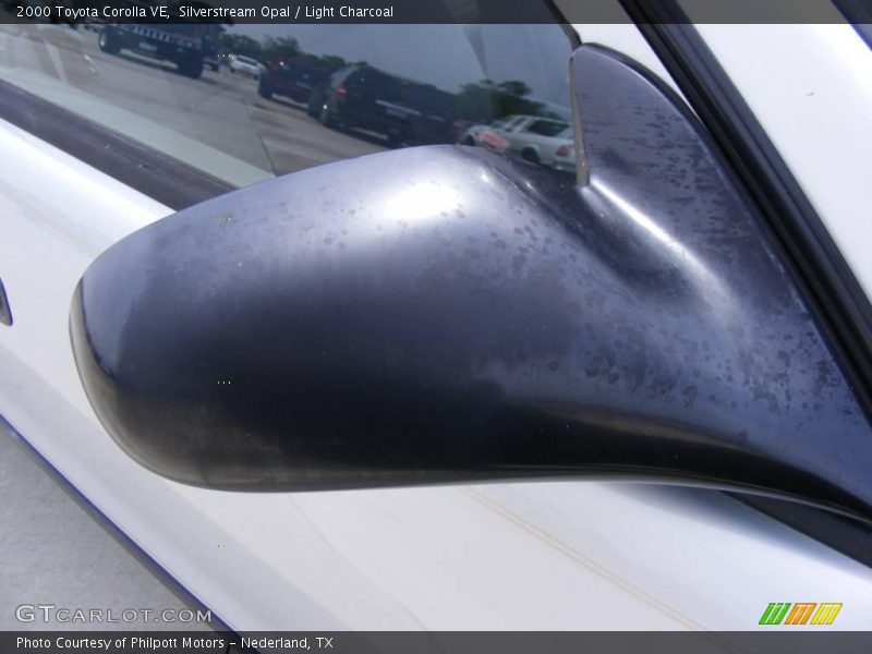 Silverstream Opal / Light Charcoal 2000 Toyota Corolla VE