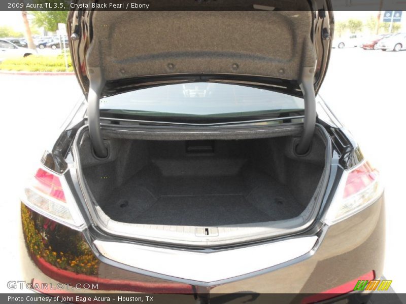 Crystal Black Pearl / Ebony 2009 Acura TL 3.5