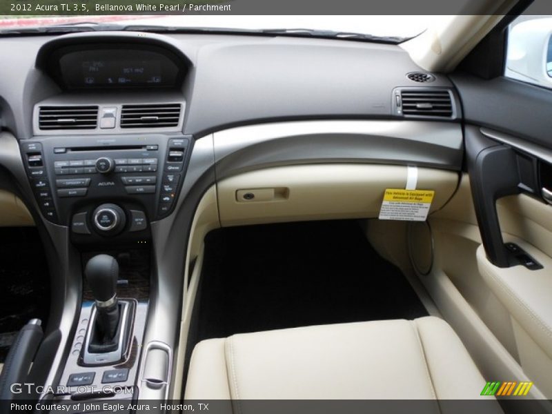 Bellanova White Pearl / Parchment 2012 Acura TL 3.5