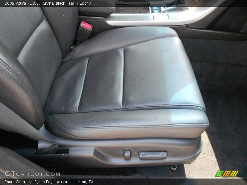 Crystal Black Pearl / Ebony 2009 Acura TL 3.5