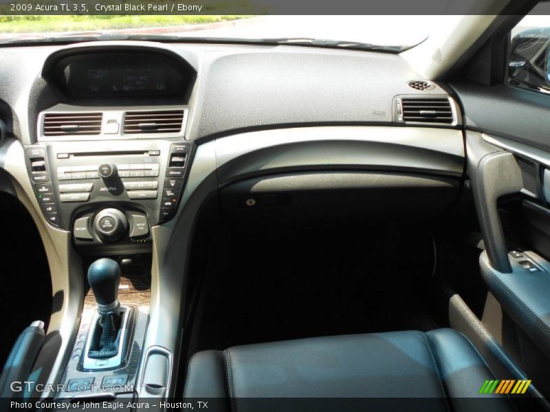 Crystal Black Pearl / Ebony 2009 Acura TL 3.5