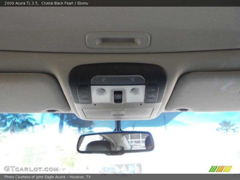 Crystal Black Pearl / Ebony 2009 Acura TL 3.5