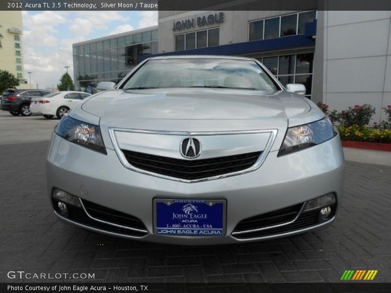 Silver Moon / Taupe 2012 Acura TL 3.5 Technology