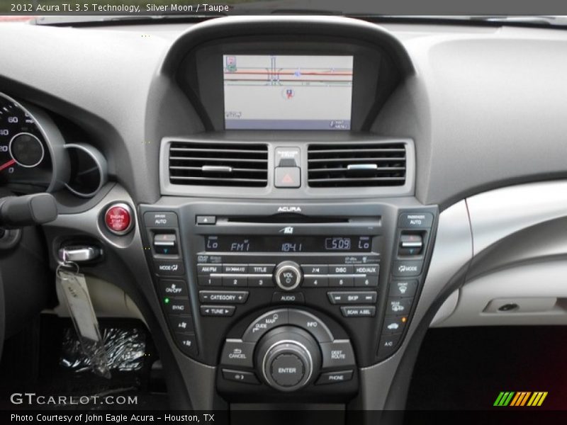 Silver Moon / Taupe 2012 Acura TL 3.5 Technology