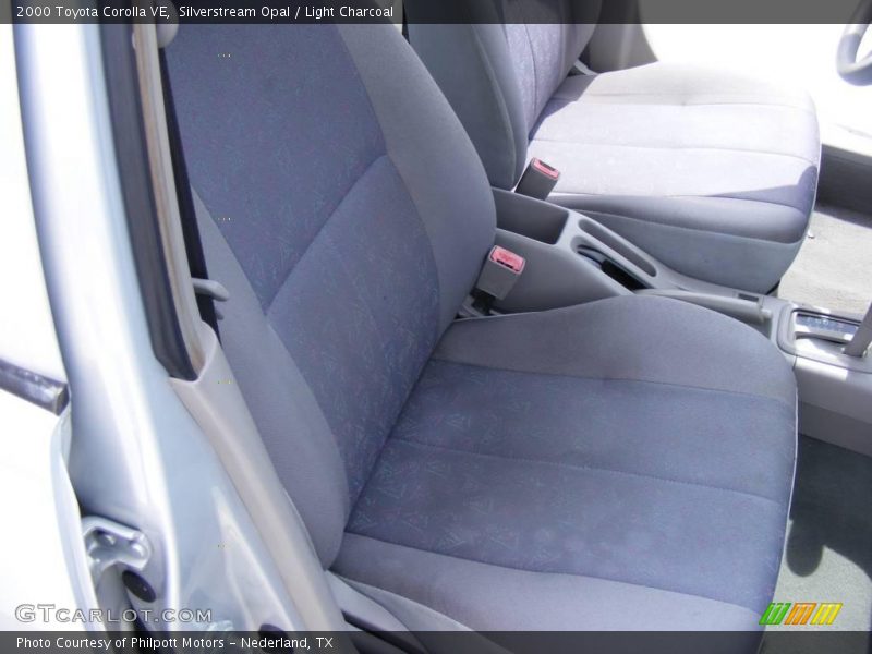 Silverstream Opal / Light Charcoal 2000 Toyota Corolla VE