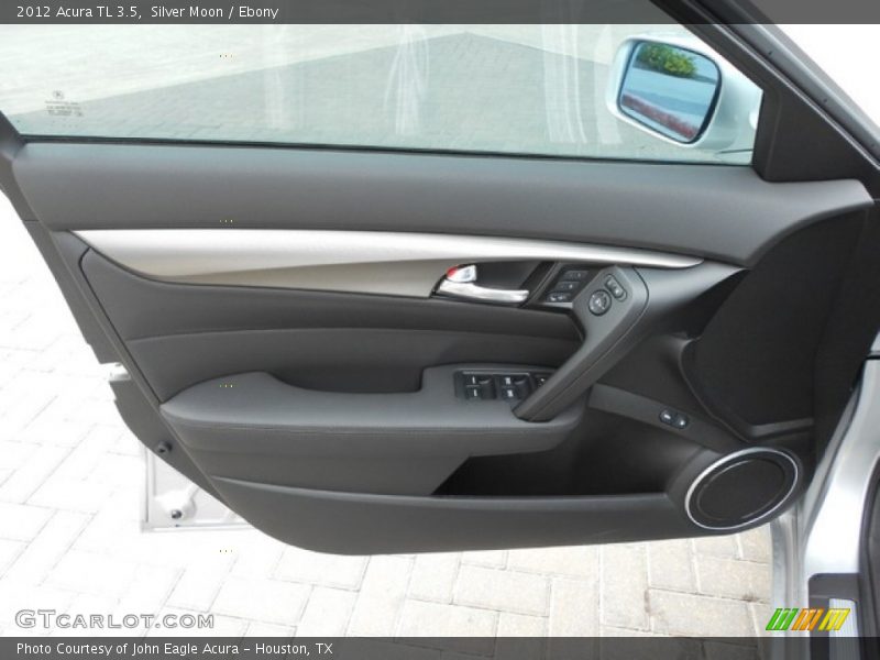 Silver Moon / Ebony 2012 Acura TL 3.5