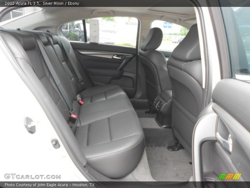 Silver Moon / Ebony 2012 Acura TL 3.5