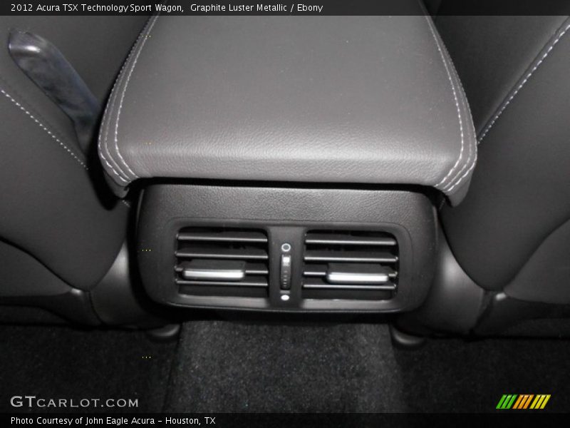 Graphite Luster Metallic / Ebony 2012 Acura TSX Technology Sport Wagon