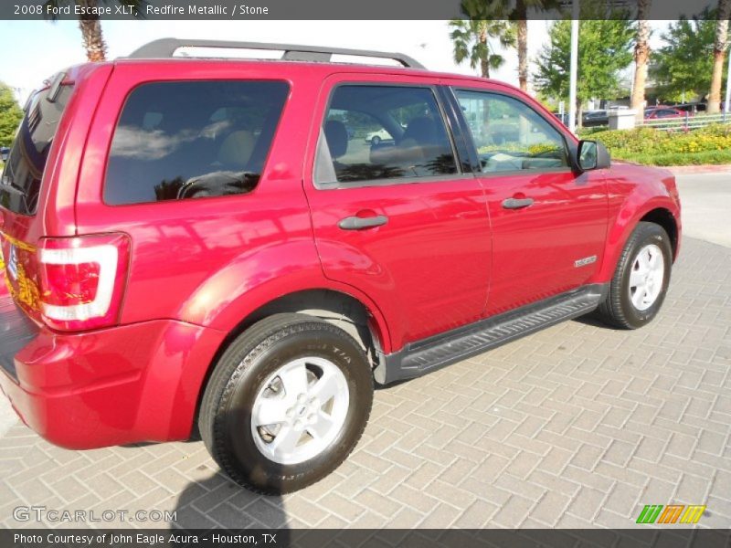 Redfire Metallic / Stone 2008 Ford Escape XLT