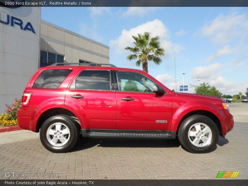 Redfire Metallic / Stone 2008 Ford Escape XLT