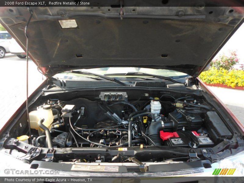 Redfire Metallic / Stone 2008 Ford Escape XLT