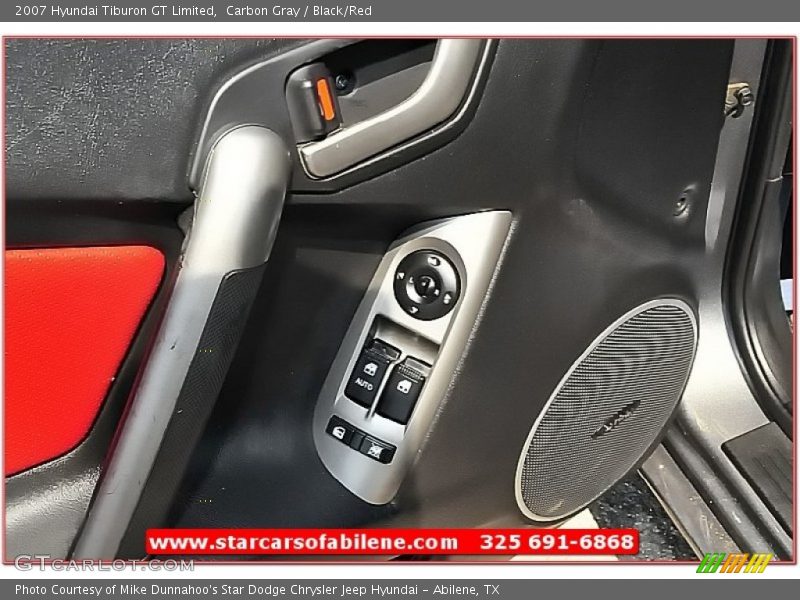 Carbon Gray / Black/Red 2007 Hyundai Tiburon GT Limited