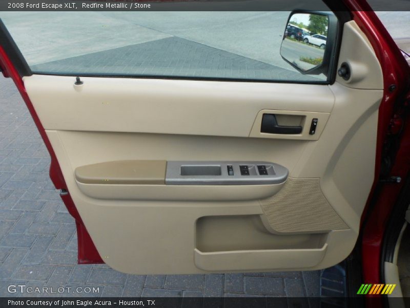 Redfire Metallic / Stone 2008 Ford Escape XLT