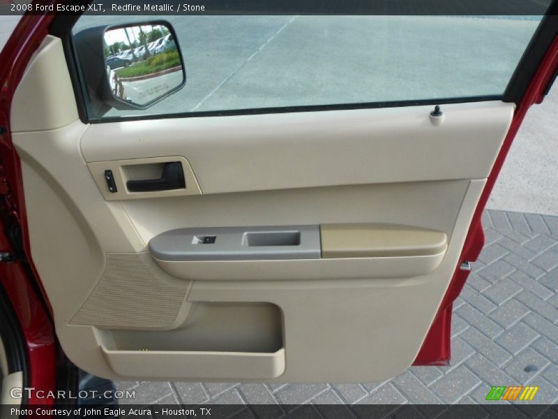 Redfire Metallic / Stone 2008 Ford Escape XLT