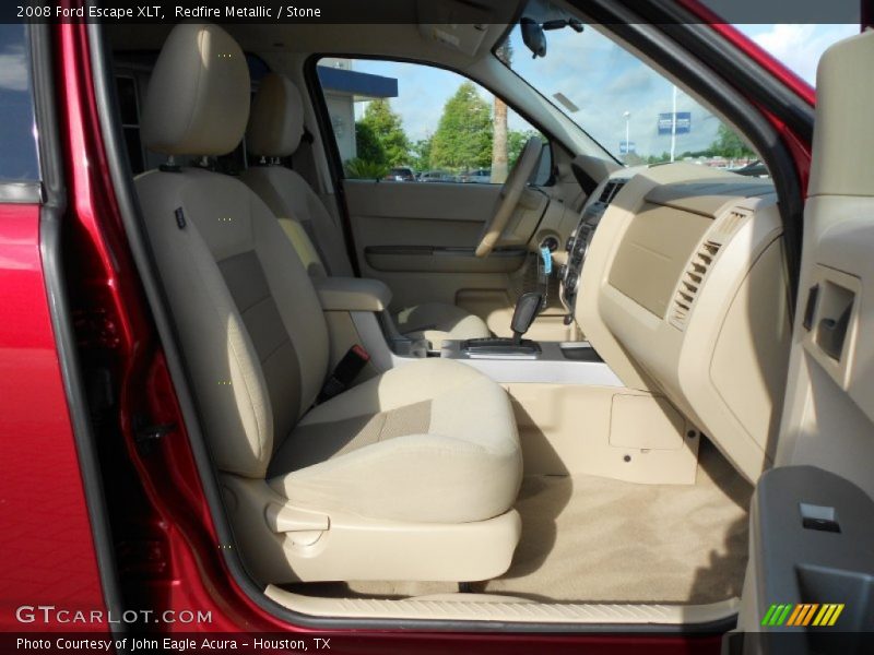 Redfire Metallic / Stone 2008 Ford Escape XLT