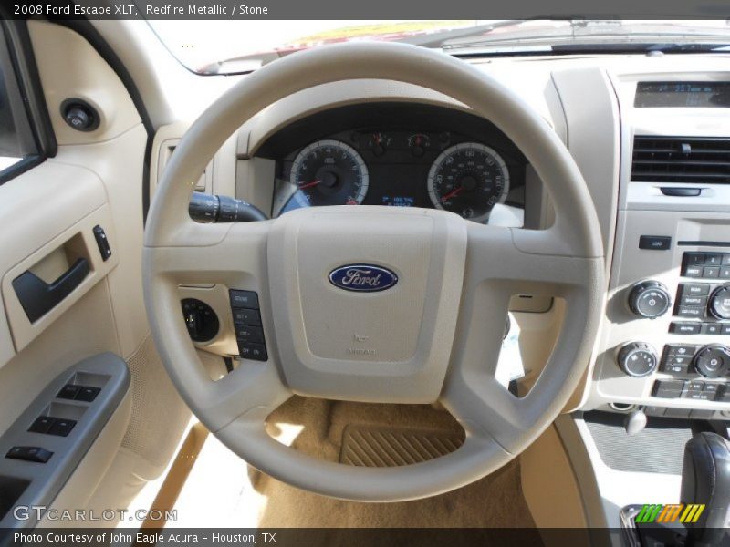 Redfire Metallic / Stone 2008 Ford Escape XLT