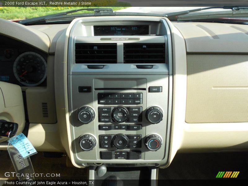 Redfire Metallic / Stone 2008 Ford Escape XLT