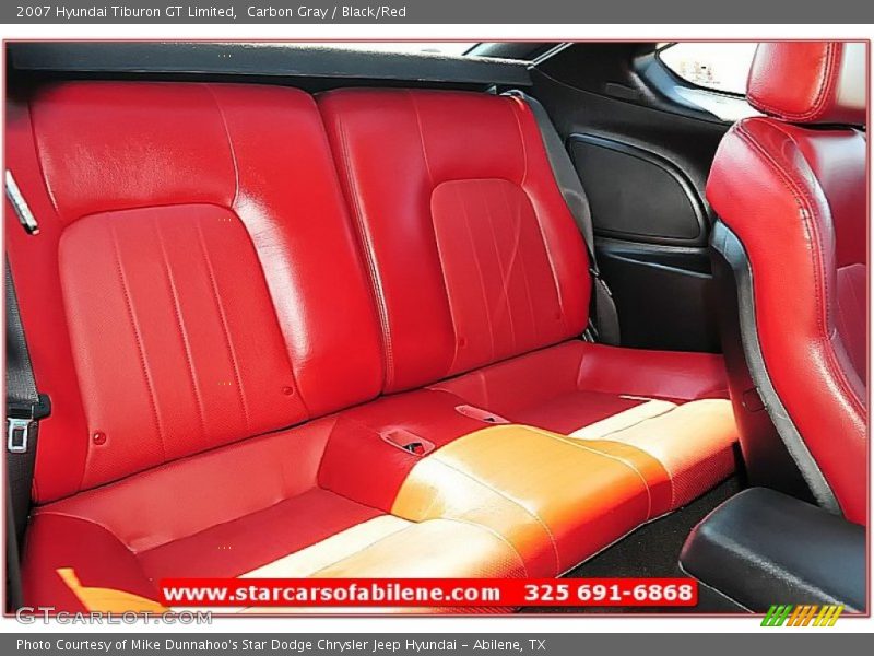 Carbon Gray / Black/Red 2007 Hyundai Tiburon GT Limited