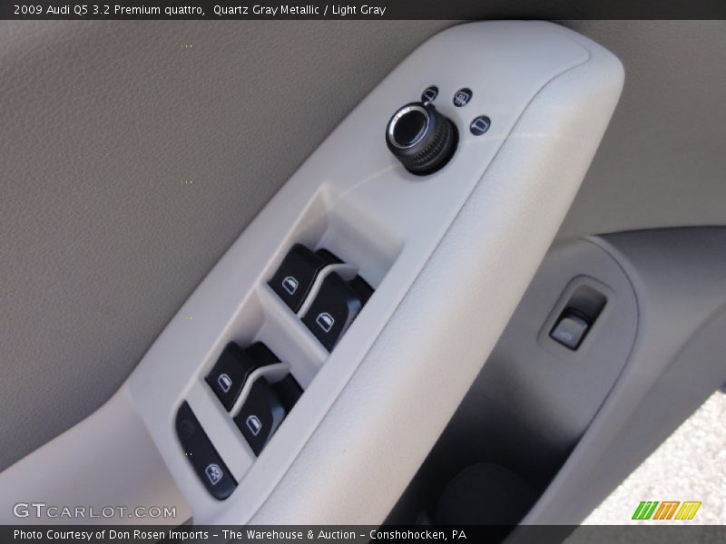 Quartz Gray Metallic / Light Gray 2009 Audi Q5 3.2 Premium quattro