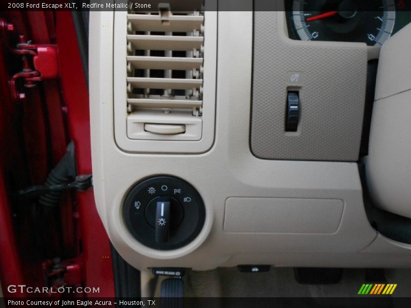 Redfire Metallic / Stone 2008 Ford Escape XLT