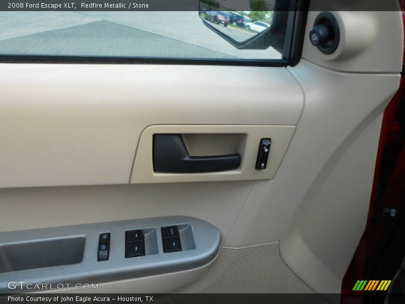 Redfire Metallic / Stone 2008 Ford Escape XLT