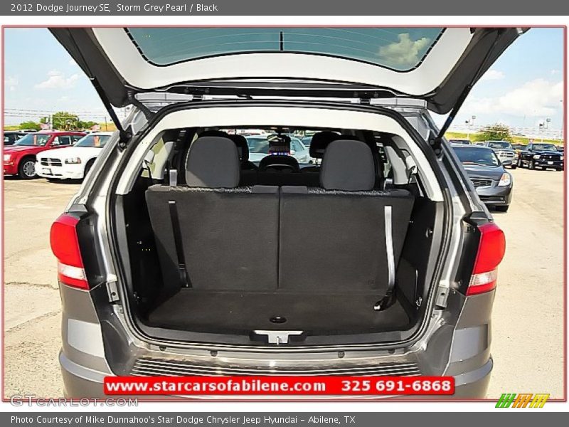 Storm Grey Pearl / Black 2012 Dodge Journey SE