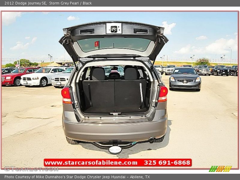 Storm Grey Pearl / Black 2012 Dodge Journey SE