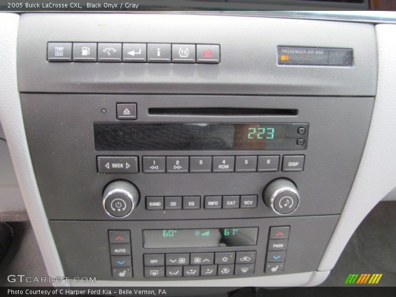 Black Onyx / Gray 2005 Buick LaCrosse CXL