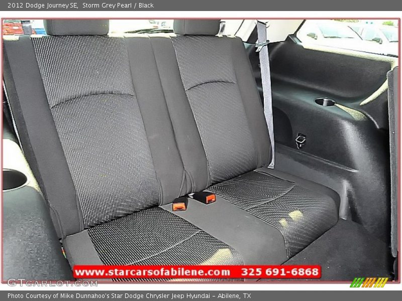 Storm Grey Pearl / Black 2012 Dodge Journey SE