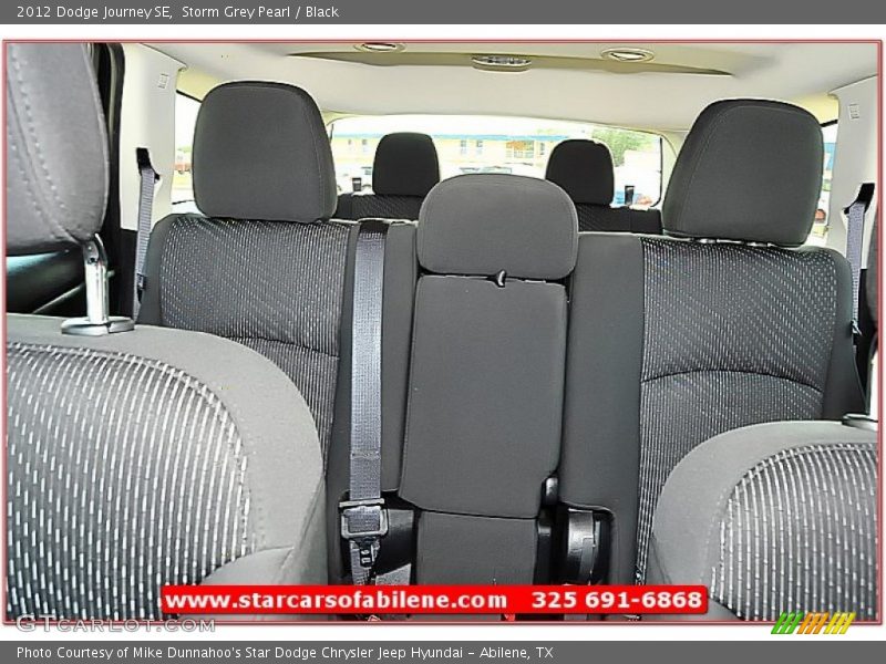 Storm Grey Pearl / Black 2012 Dodge Journey SE