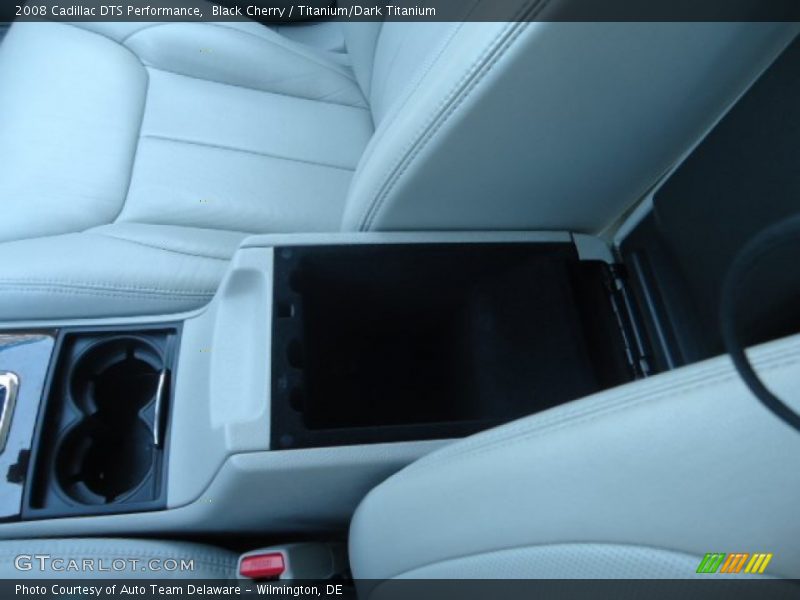Black Cherry / Titanium/Dark Titanium 2008 Cadillac DTS Performance