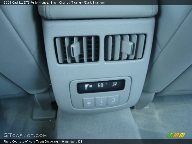 Black Cherry / Titanium/Dark Titanium 2008 Cadillac DTS Performance