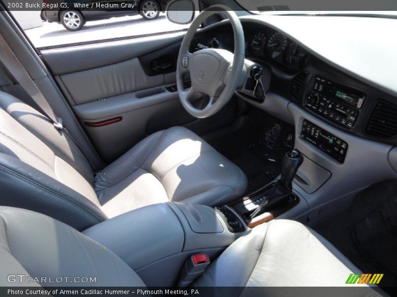 White / Medium Gray 2002 Buick Regal GS