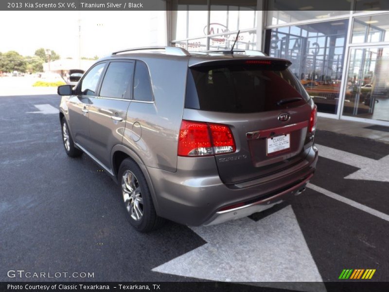 Titanium Silver / Black 2013 Kia Sorento SX V6