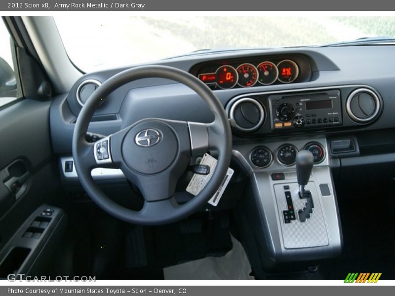 Army Rock Metallic / Dark Gray 2012 Scion xB