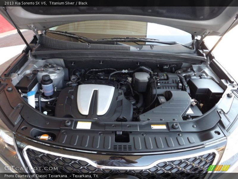 Titanium Silver / Black 2013 Kia Sorento SX V6