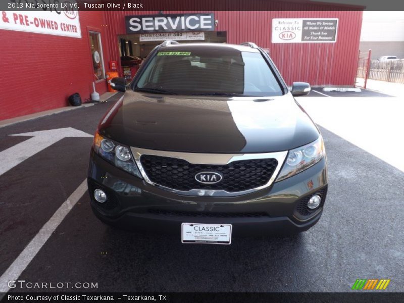 Tuscan Olive / Black 2013 Kia Sorento LX V6