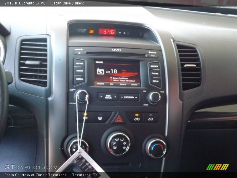Tuscan Olive / Black 2013 Kia Sorento LX V6