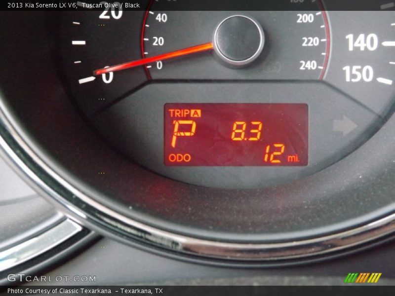 Tuscan Olive / Black 2013 Kia Sorento LX V6